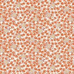 Henry Glass & Co. - Nana Mae 8 - Abstract Floral - Peach - Yardage