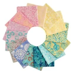 Lollypop Batiks By Jacqueline De Jonge - Anthology Fabrics - 42-Pieces - 10" Squares
