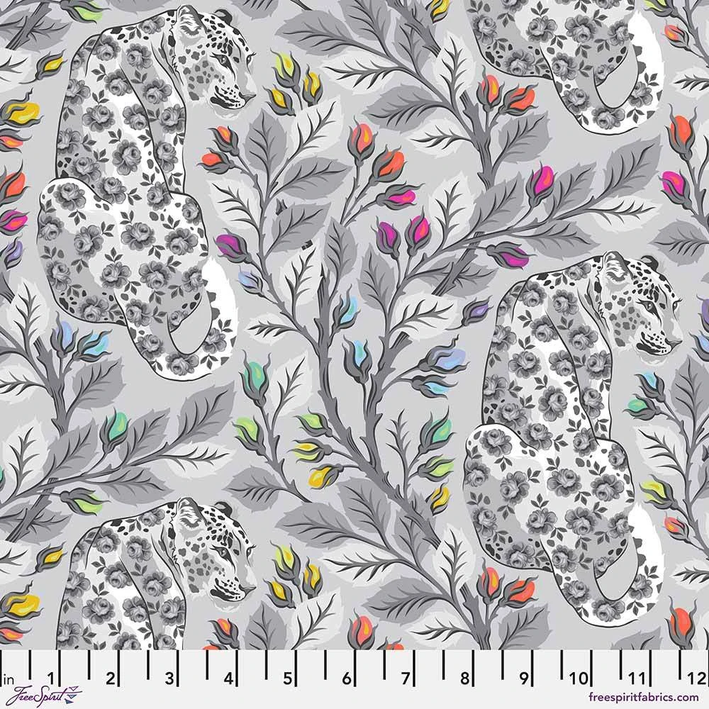 FreeSpirit Fabrics - Graywork By Tula Pink - Beautymark - Fog - Yardage 2 FreeSpirit Fabrics - Graywork By Tula Pink - Beautymark - Fog - Yardage - Image 2