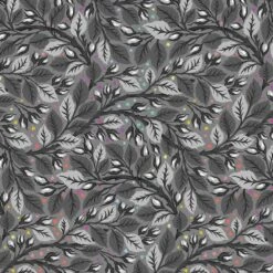 FreeSpirit Fabrics - Graywork By Tula Pink - Nip In The Bud - Shadow - 108" Wide Sateen Yardage