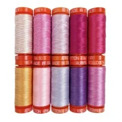 Amethyst 2025 / 2026 Hoffman Challenge - Aurifil Thread - 50wt - 10 Small Spools