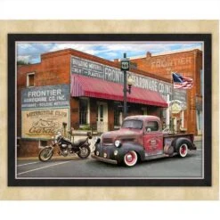 Vintage Hardware - Route 66 Commemorative Collection - Greg Giordano - 36" X 43" Panel
