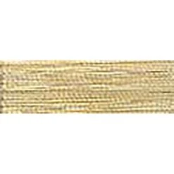 J Metallic Embroidery Thread 40wt 260d 1000yds European Gold