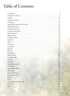 Underground Railroad Sampler 7 Underground Railroad Sampler -Keepsake Quilting Shop 1068QD 03