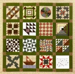 Underground Railroad Sampler 8 Underground Railroad Sampler -Keepsake Quilting Shop 1068QD 04