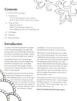 Step-By-Step Free-Motion Quilting - Softcover 7 Step-By-Step Free-Motion Quilting - Softcover -Keepsake Quilting Shop 11099 03