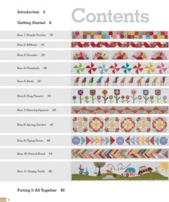Quilting Row By Row - Softcover 7 Quilting Row By Row - Softcover -Keepsake Quilting Shop 11277 03