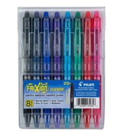 Frixion Clicker Erasable Gel Fine 8pk Pouch