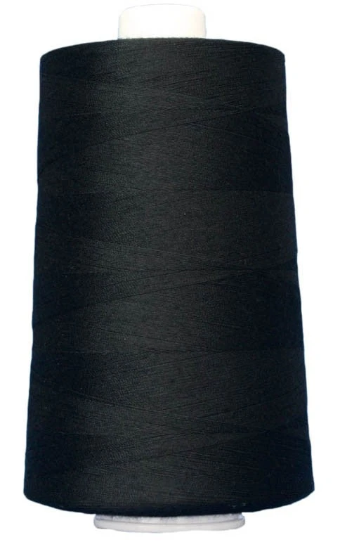 Omni Polyester Thread 40wt 6000yd Black 1 Omni Polyester Thread 40wt 6000yd Black