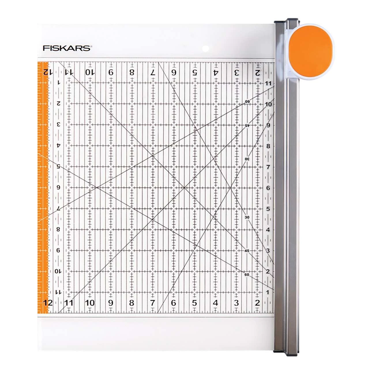 12in X 12in Fiskars Rotary Ruler Combo With 45mm Blade 1 12in X 12in Fiskars Rotary Ruler Combo With 45mm Blade