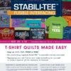 Stabili-TEE Fusible Interfacing Pack 3 Stabili-TEE Fusible Interfacing Pack -Keepsake Quilting Shop 20363 01 24e89091 0ec9 4623 8927 ff425d902a0d