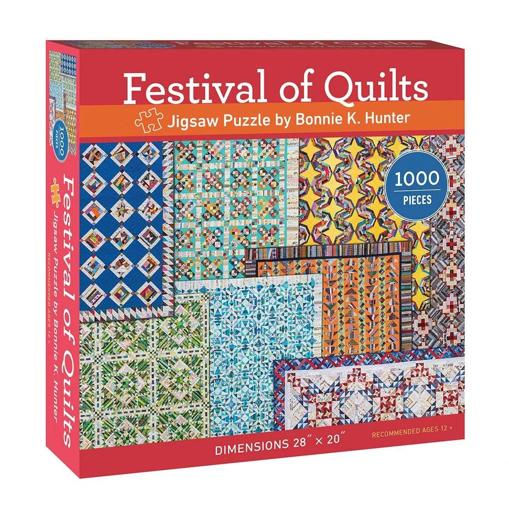 Festival Of Quilts Jigsaw Puzzle By Bonnie K Hunter 1 Festival Of Quilts Jigsaw Puzzle By Bonnie K Hunter