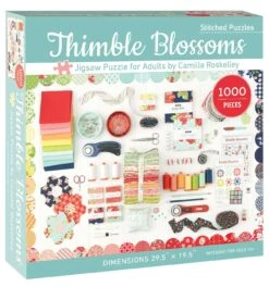 Thimble Blossoms Jigsaw Puzzle For Adult