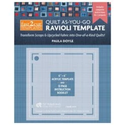 Fast2cut Quilt As-You-Go Ravioli Template