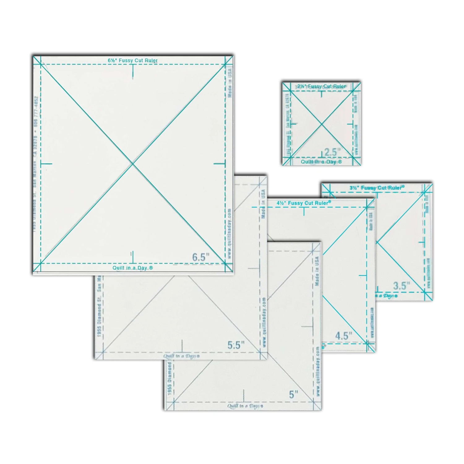Complete Fussy Cut Ruler Set 2 Complete Fussy Cut Ruler Set - Image 2