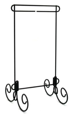 6in X 12in Table Stand Charcoal