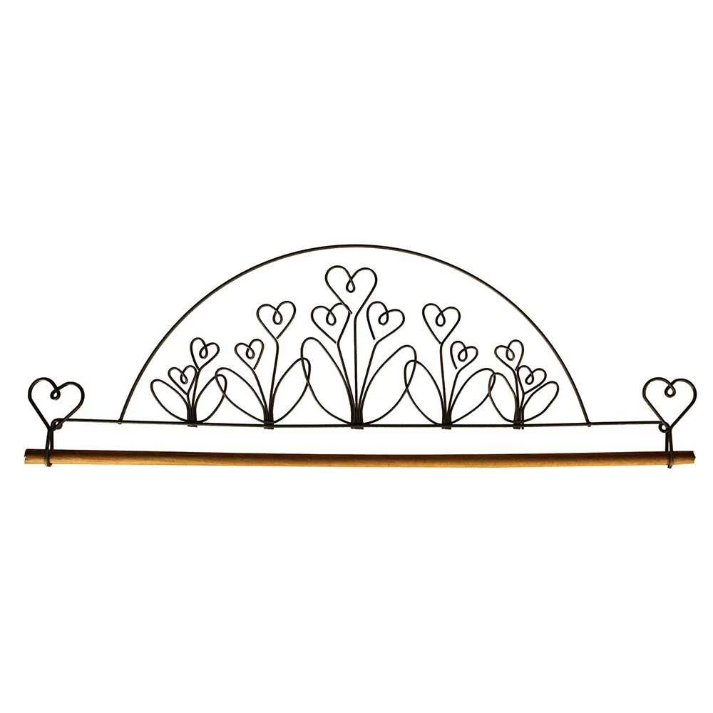 16in Flower Garden Fabric Holder 1 16in Flower Garden Fabric Holder