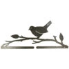 14-1/2in Bird On A Branch Split Bottom Holder Charcoal -Keepsake Quilting Shop 32012 01