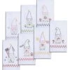 Decorative Hand Towel Set Holiday Gnomes