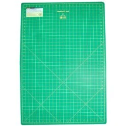 Cutting Mat Omnigrid Green With Yellow Grid 24in X 36in