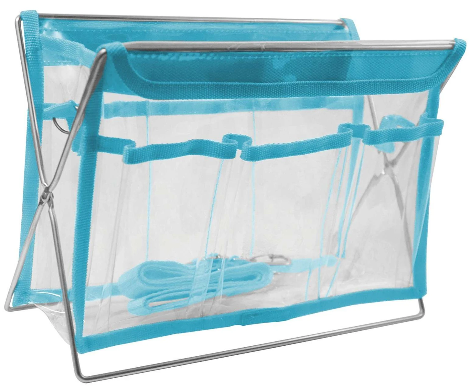 Small Sassy Tote Blue 1 Small Sassy Tote Blue