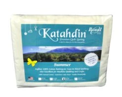 Bosal Katahdin Premium 100% Cotton Batting - Summer 3oz - 90in X 9