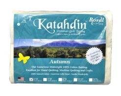 Bosal Katahdin Premium 100% Cotton Batting - Autumn 4oz - 45in X 6