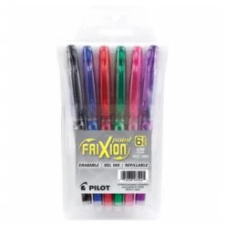Frixion Point Assorted 6pk Pouch