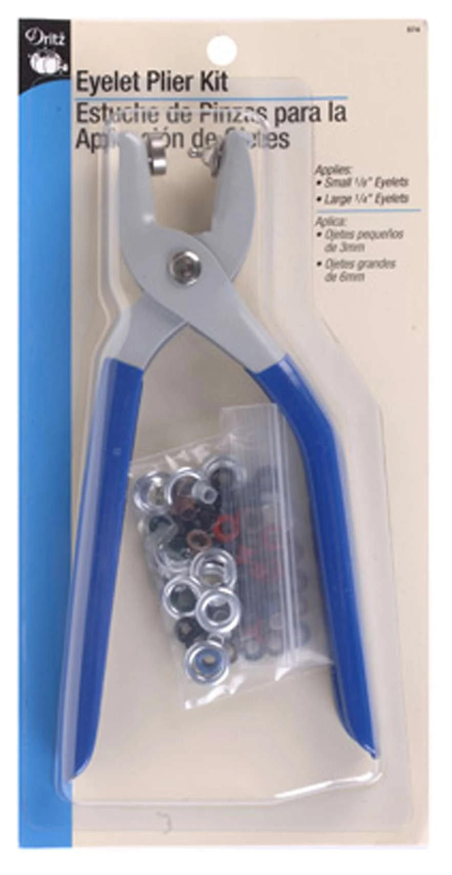 Eyelet Plier Kit With Eyelets 1/8in 1 Eyelet Plier Kit With Eyelets 1/8in
