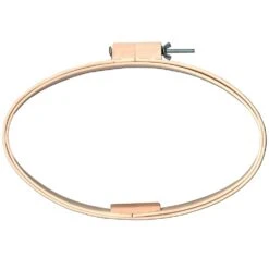 Quilting / Embroidery Hoop Wood 9in X 15in Oval