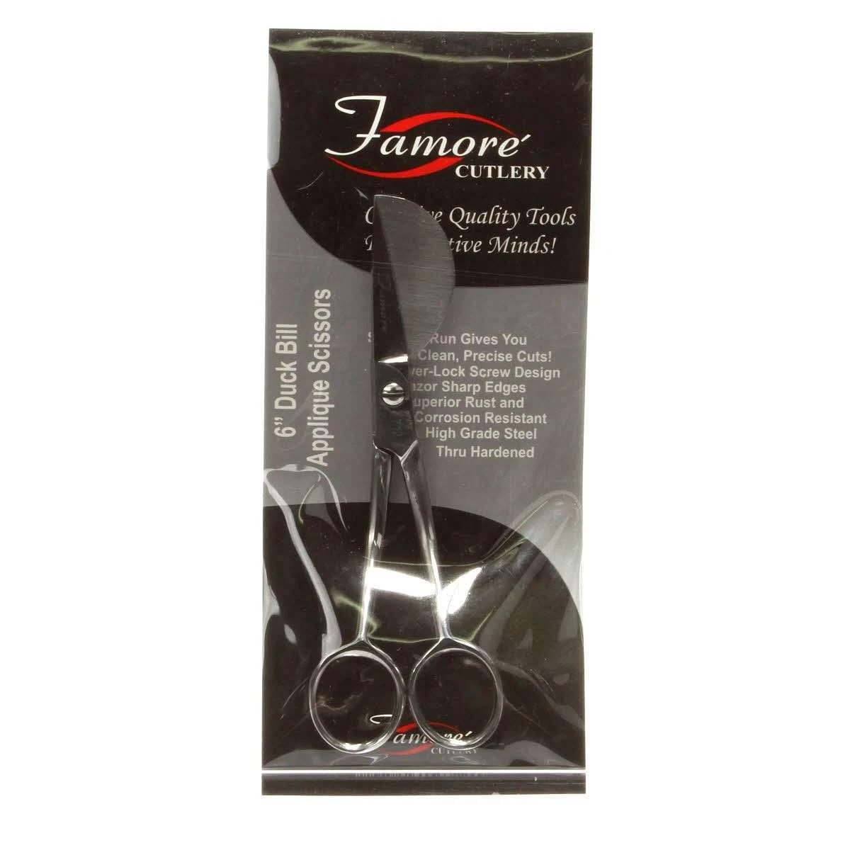 Famore Duckbill Applique Scissor 6in 1 Famore Duckbill Applique Scissor 6in