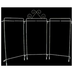 4in X 9in Table Top Tri-Stand Hanger White