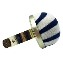 Pincushion With Gilt Bracelet Breton Stripe