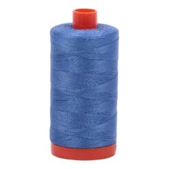 Light Blue Violet 50wt Aurifil 100% Cotton Mako Thread Large Spool 1,422 Yards