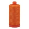 Bright Orange 50wt Aurifil 100% Cotton Mako Thread Large Spool 1,422 Yards