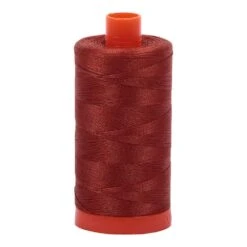 Copper 50wt Aurifil 100% Cotton Mako Thread Large Spool 1,422 Yards