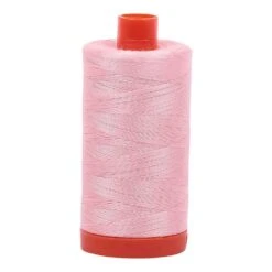 Blush 50wt Aurifil 100% Cotton Mako Thread Large Spool 1,422 Yards