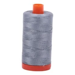 Light Blue Grey 50wt Aurifil 100% Cotton Mako Thread Large Spool 1,422 Yards