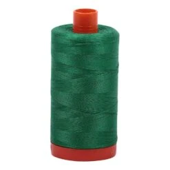 Green 50wt Aurifil 100% Cotton Mako Thread Large Spool 1,422 Yards