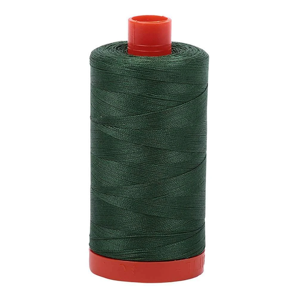 Pine 50wt Aurifil 100% Cotton Mako Thread Large Spool 1,422 Yards 1 Pine 50wt Aurifil 100% Cotton Mako Thread Large Spool 1,422 Yards