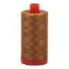 Brass 50wt Aurifil 100% Cotton Mako Thread Large Spool 1,422 Yards