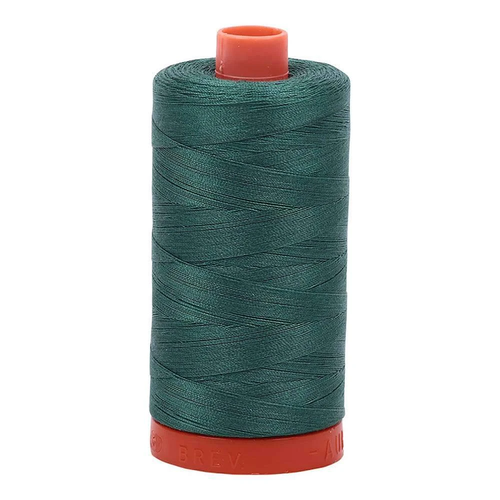 Turf Green 50wt Aurifil 100% Cotton Mako Thread Large Spool 1,422 Yards 1 Turf Green 50wt Aurifil 100% Cotton Mako Thread Large Spool 1,422 Yards