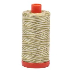 Spring Prairie 50wt Aurifil Vareigated 100% Cotton Mako Thread Large Spool 1,422 Yards