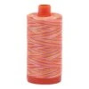Tramonto A Zoagli 50wt Aurifil Vareigated 100% Cotton Mako Thread Large Spool 1,422 Yards