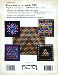 ABC 3-D Tumbling Blocks And More... - Softcover 12 ABC 3-D Tumbling Blocks And More... - Softcover -Keepsake Quilting Shop ABC007 02 30355e47 f78e 4137 8722 bf94d39fc721