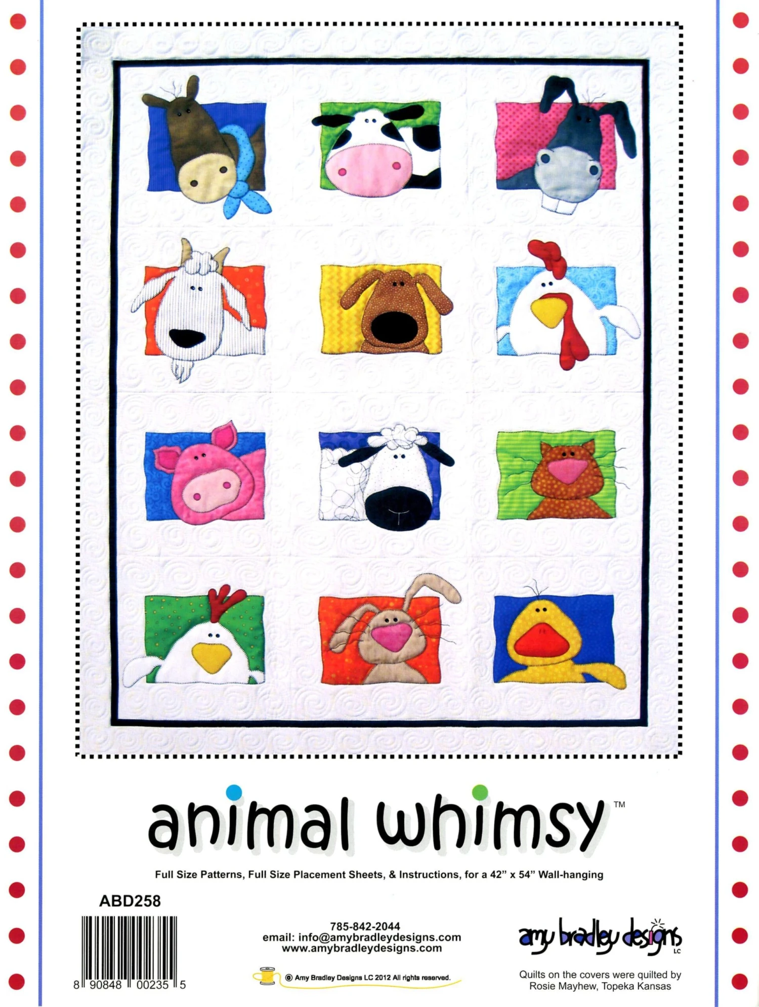 Animal Whimsy Pattern By Amy Bradley 2 Animal Whimsy Pattern By Amy Bradley - Image 2