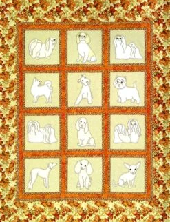 Darling Little Dogs - Softcover -Keepsake Quilting Shop APBK4 04