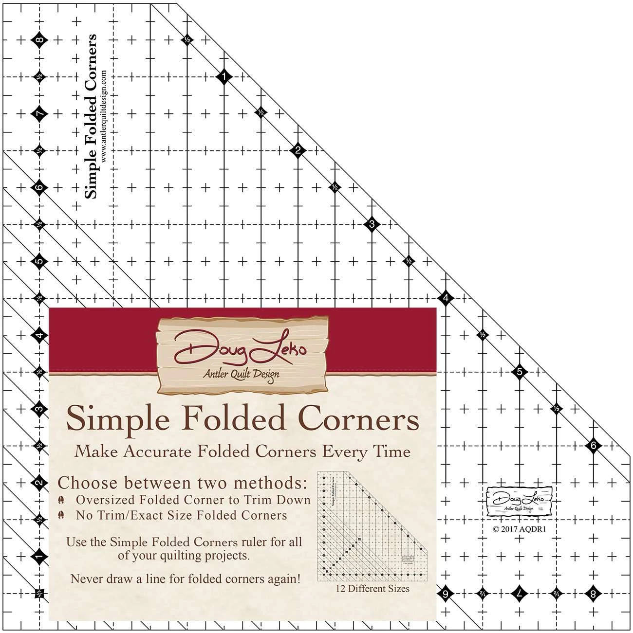 Simple Folded Corners Ruler 1 Simple Folded Corners Ruler