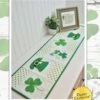 Luck Of The Irish Runner Machine Embroidery Pattern By Christine -Keepsake Quilting Shop ASD232 01