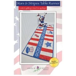 Stars And Stripes Table Runner